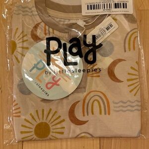 Little Sleepies Desert Sunrise Short Sleeve Henley Bodysuit